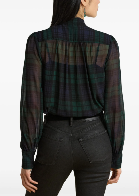 Woven blouse shirt