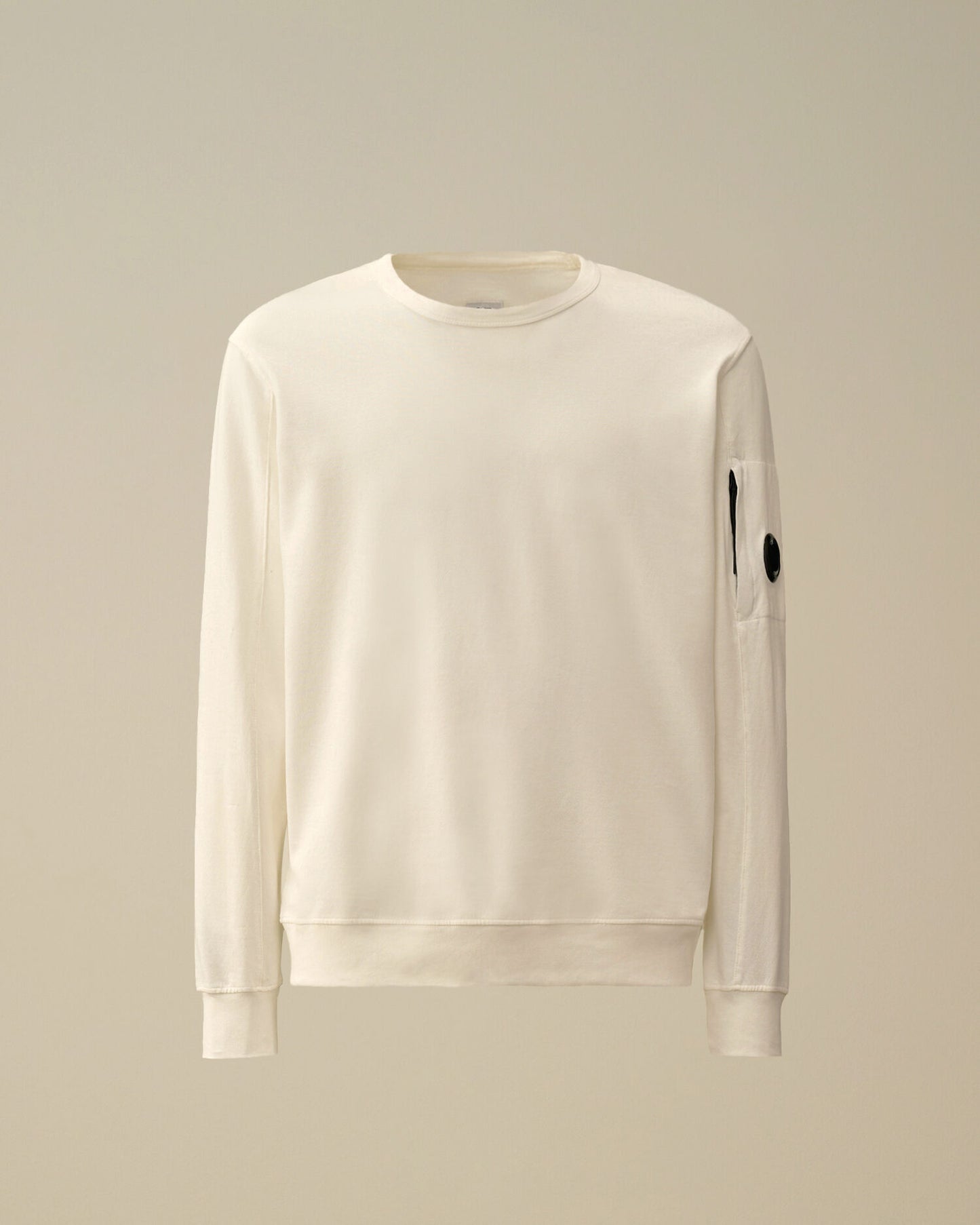 Light fleece crewneck sweatshirt