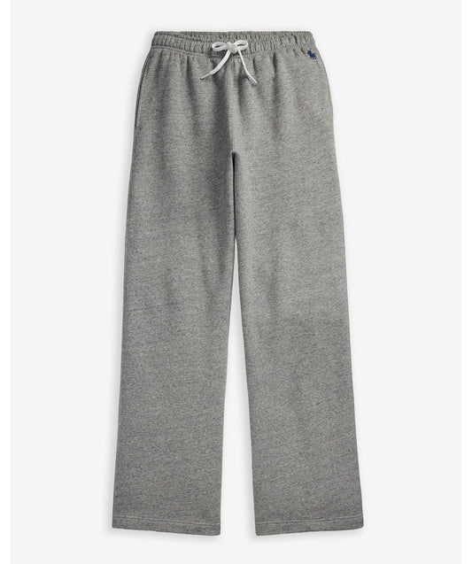 Knit open bottom sweatpants