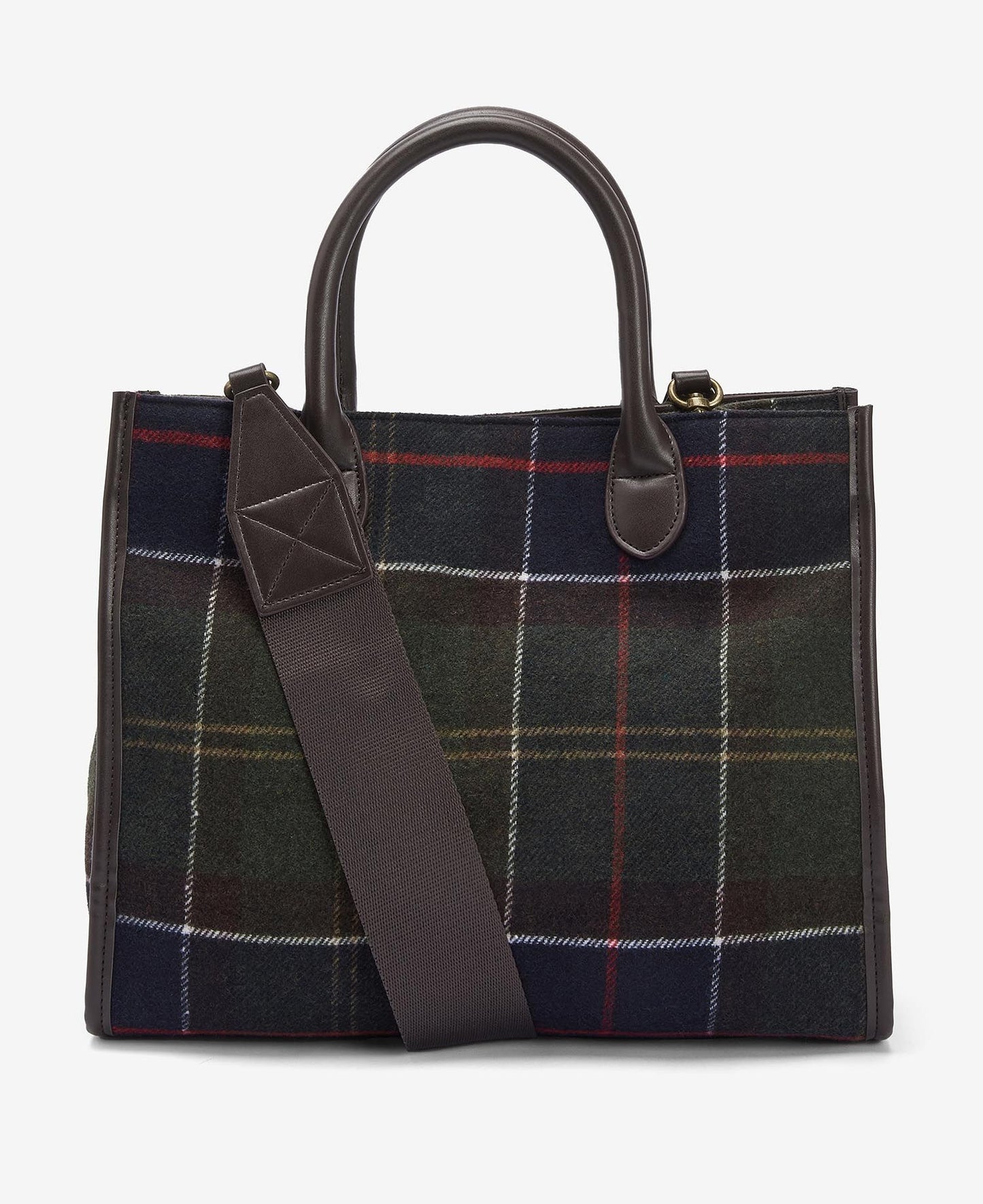 Barrhill tartan tote bag