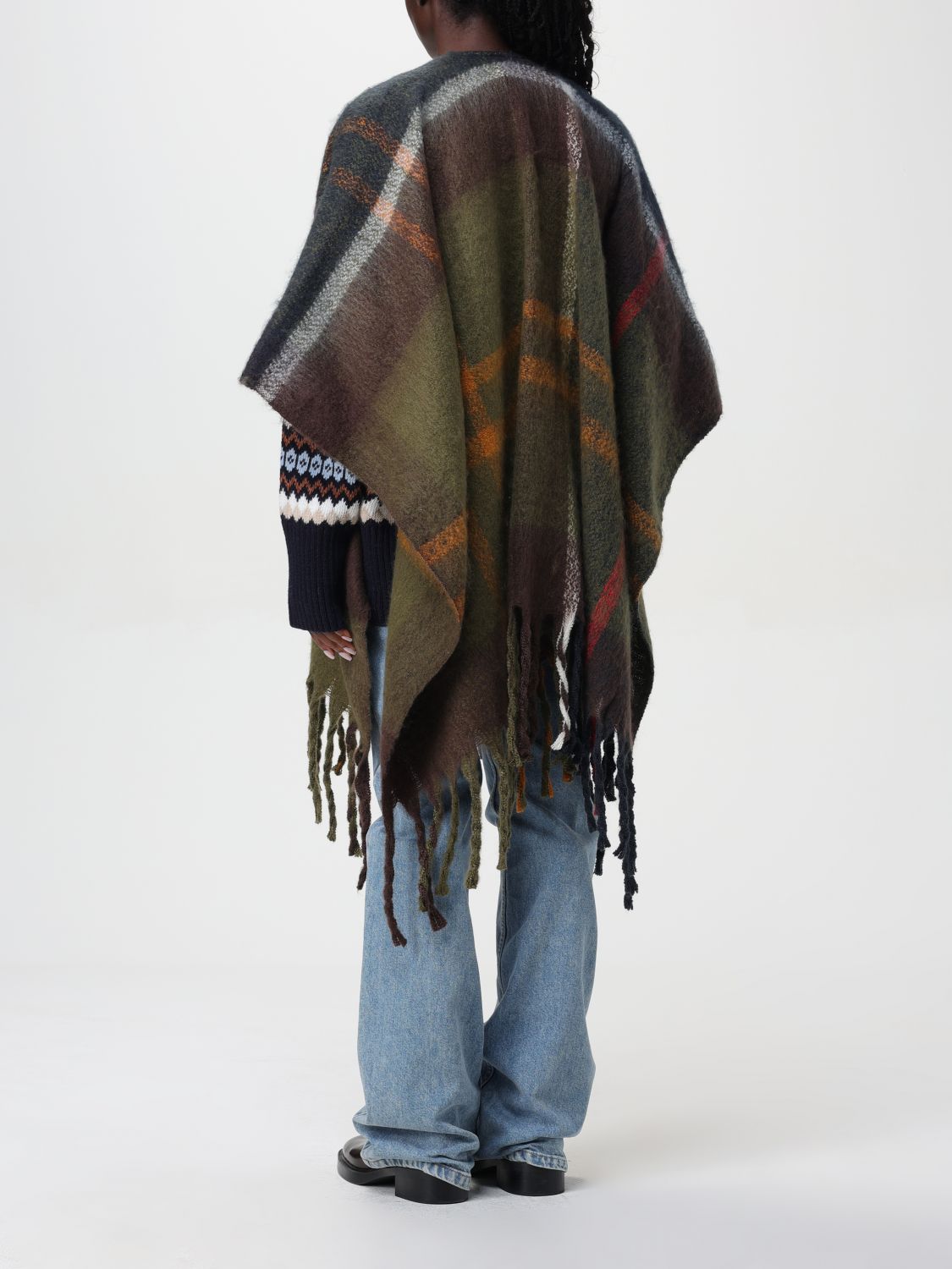 Isla boucle serape scarf