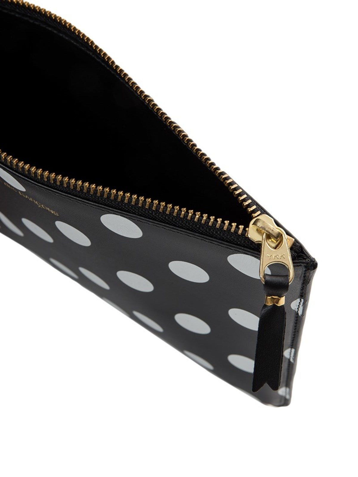 Dots Printed Leather Wallet