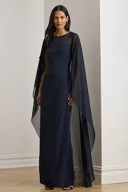 Lavati short sleeve gown Long Dress