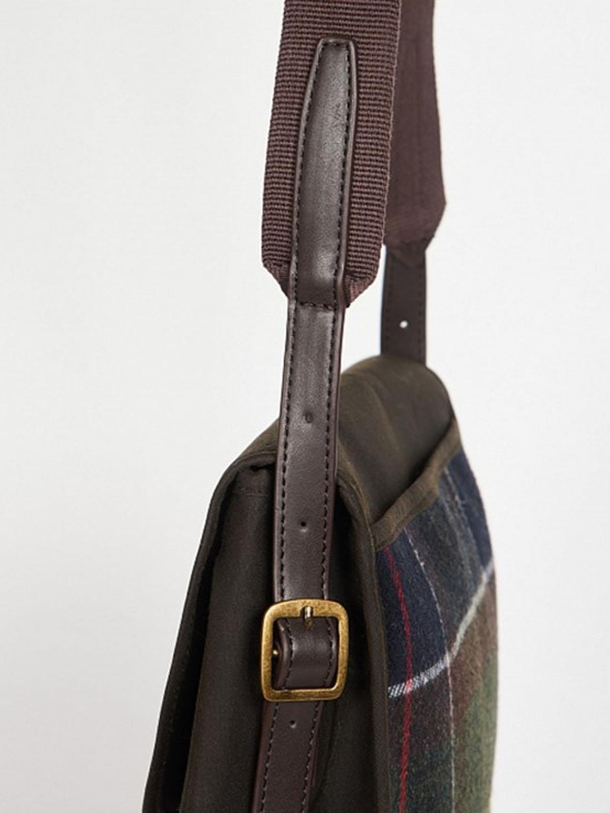Whitley tartan crossbody bag