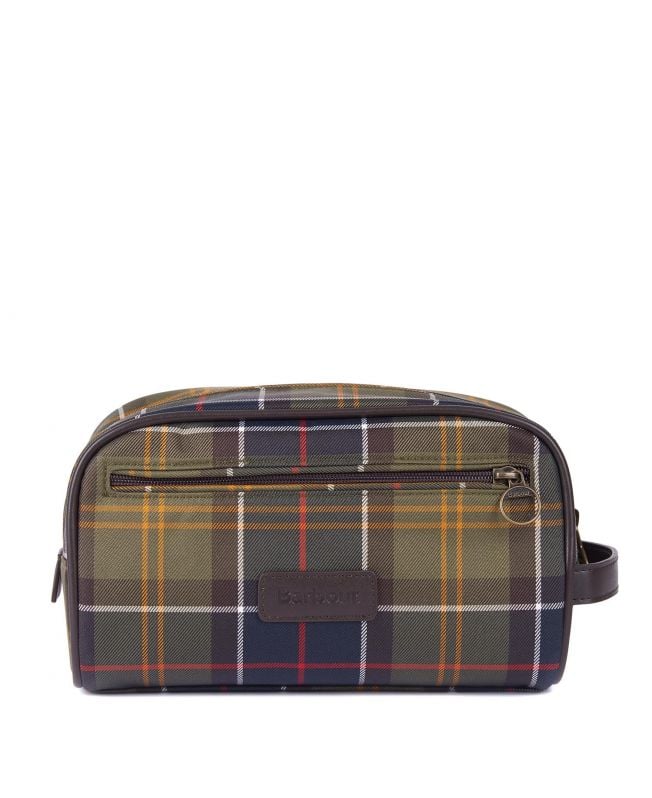 Tartan washbag