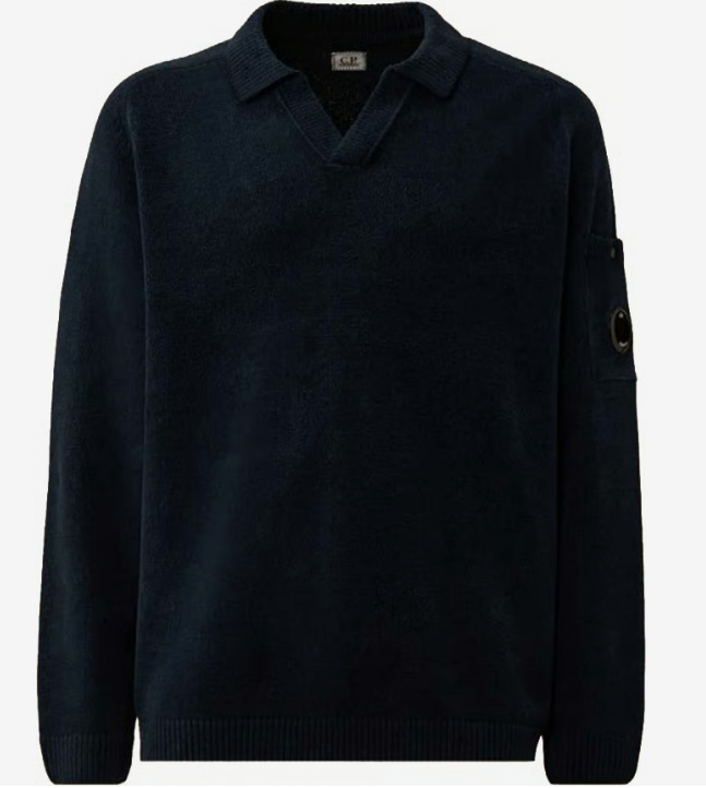 Cotton chenille polo lens