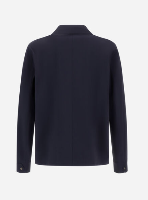 Shirt jacket nastrata essence