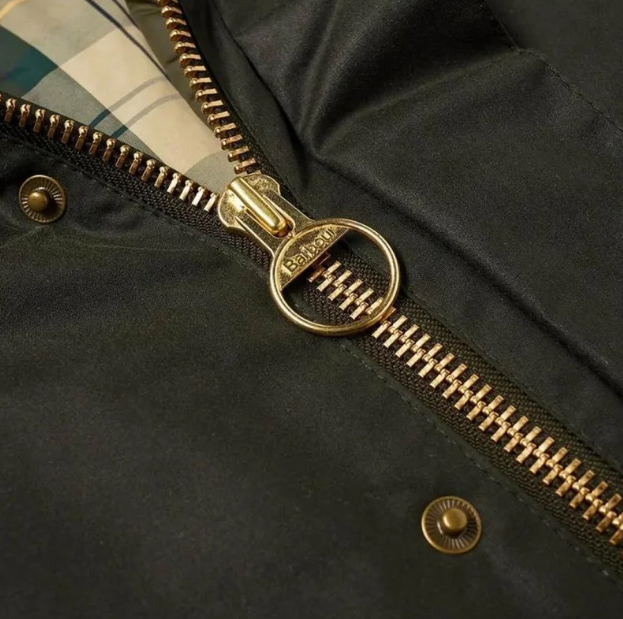 Reelin wax jacket