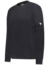 Light fleece crewneck sweatshirt