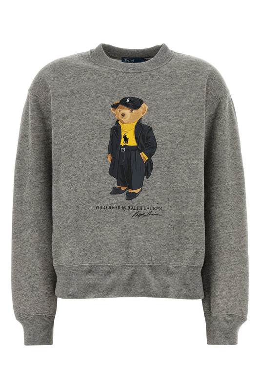 Knit sweatshirt