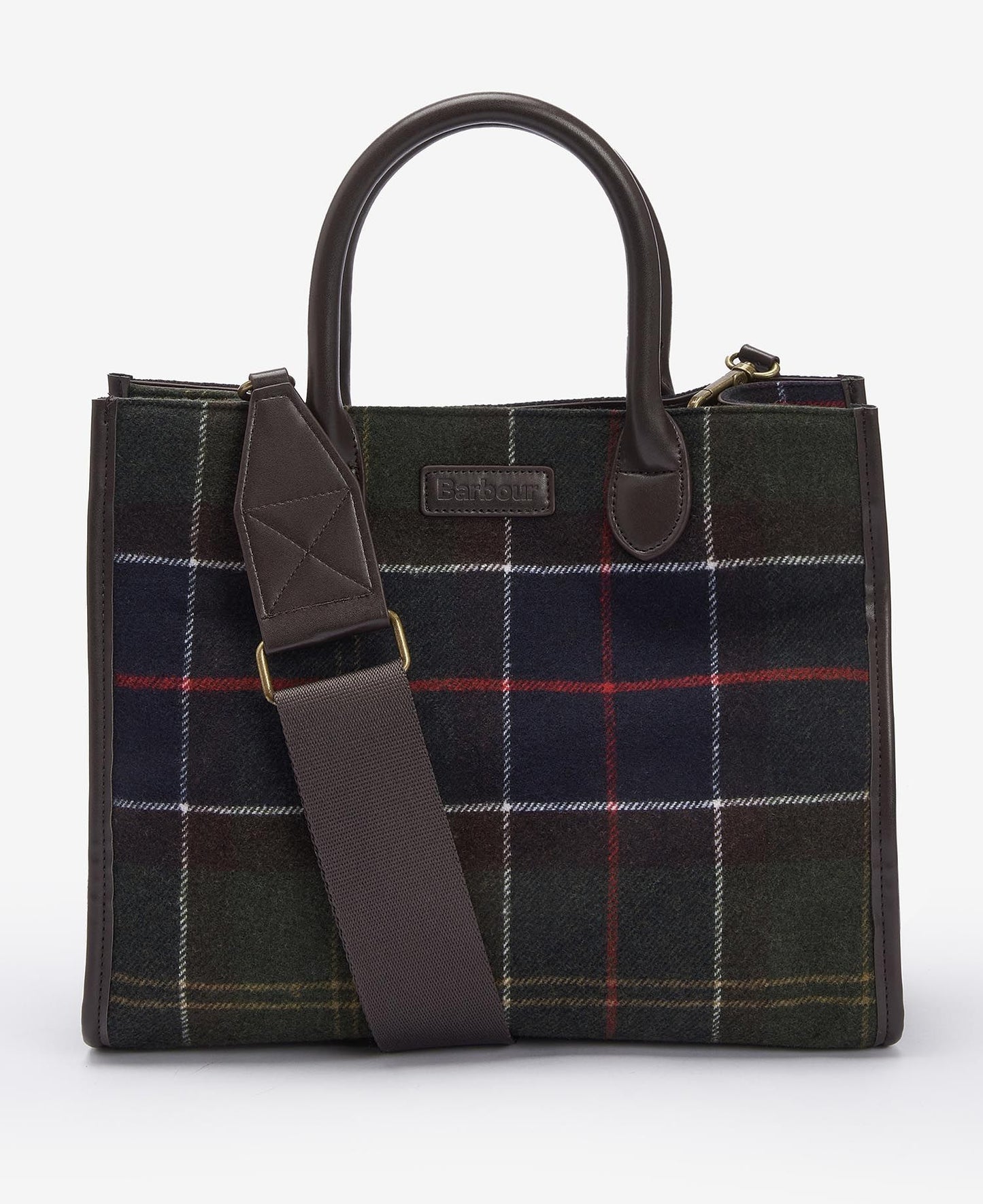 Barrhill tartan tote bag