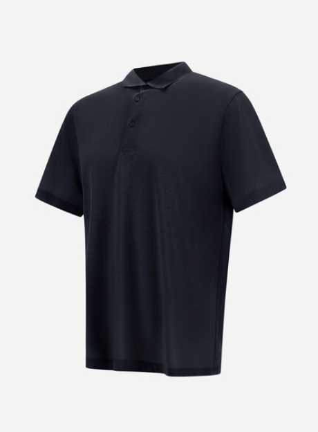 Polo mc jersey voile crepe