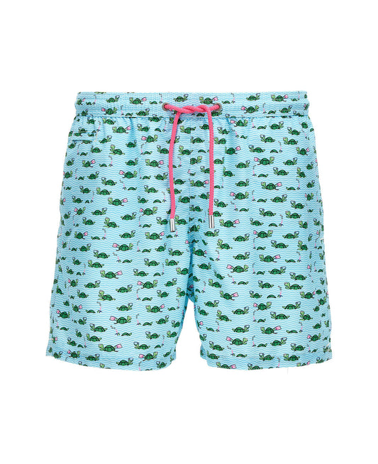 Swimmer Turtles Swim Shorts