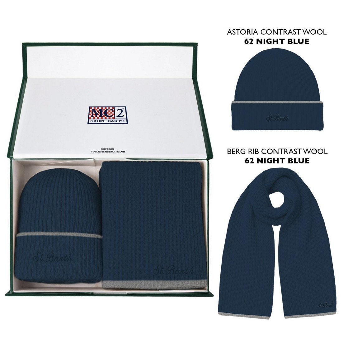 Kit contrast wool