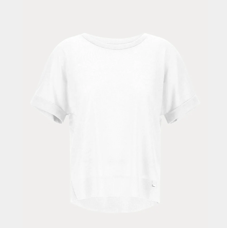 T-sshirt maniche risvoltate