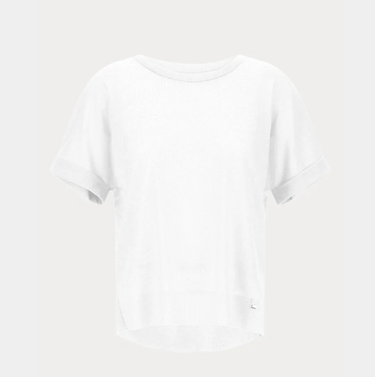 T-sshirt maniche risvoltate