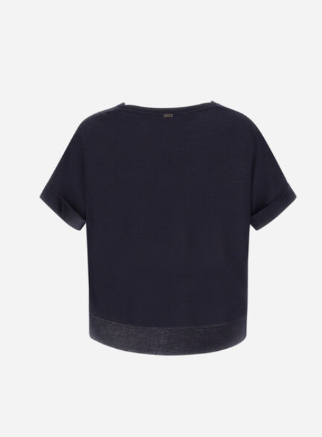 T-sshirt maniche risvoltate