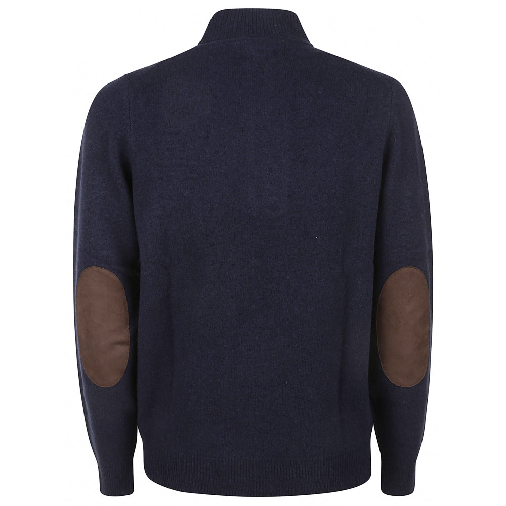 Essential patch half zip