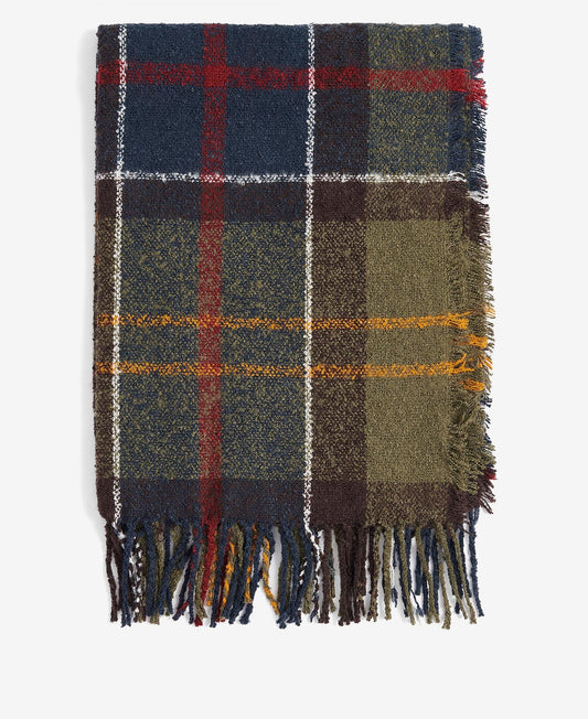 Tartan boucle scarf