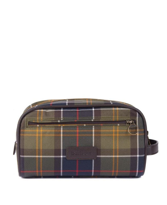 Tartan washbag