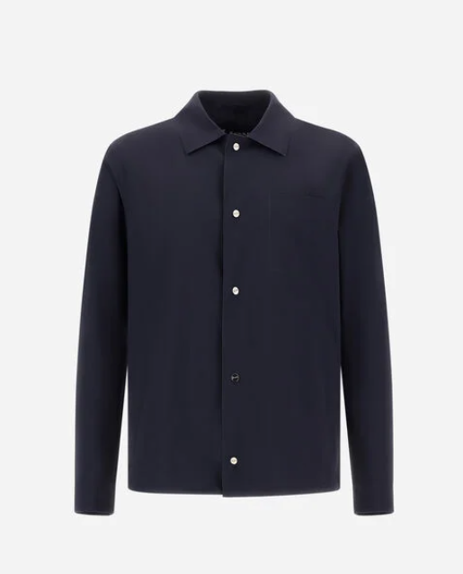 Shirt jacket nastrata essence