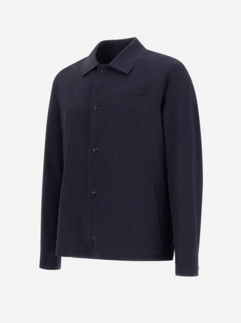 Shirt jacket nastrata essence