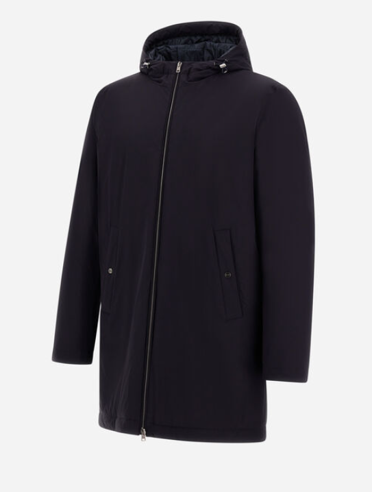 Giaccone parka impacchettabile