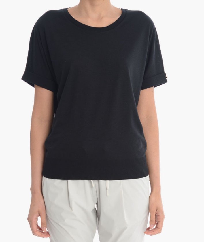 T-sshirt maniche risvoltate