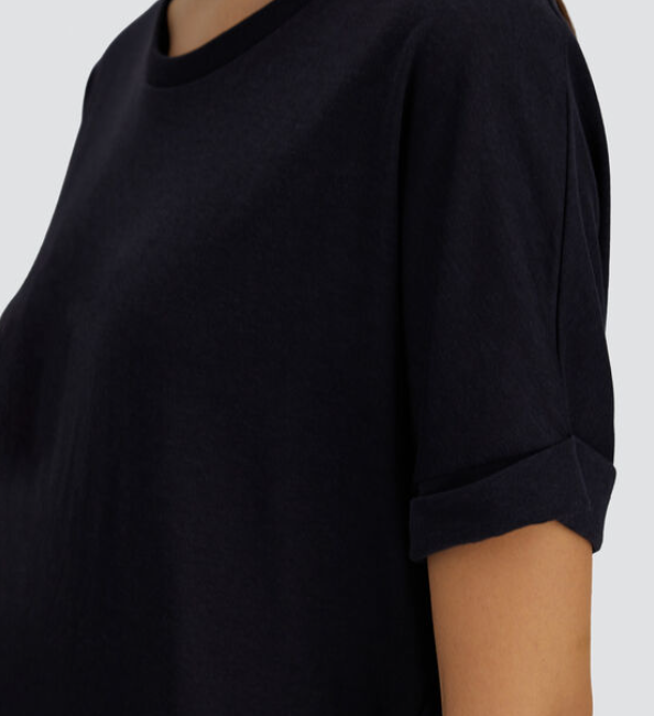 T-sshirt maniche risvoltate