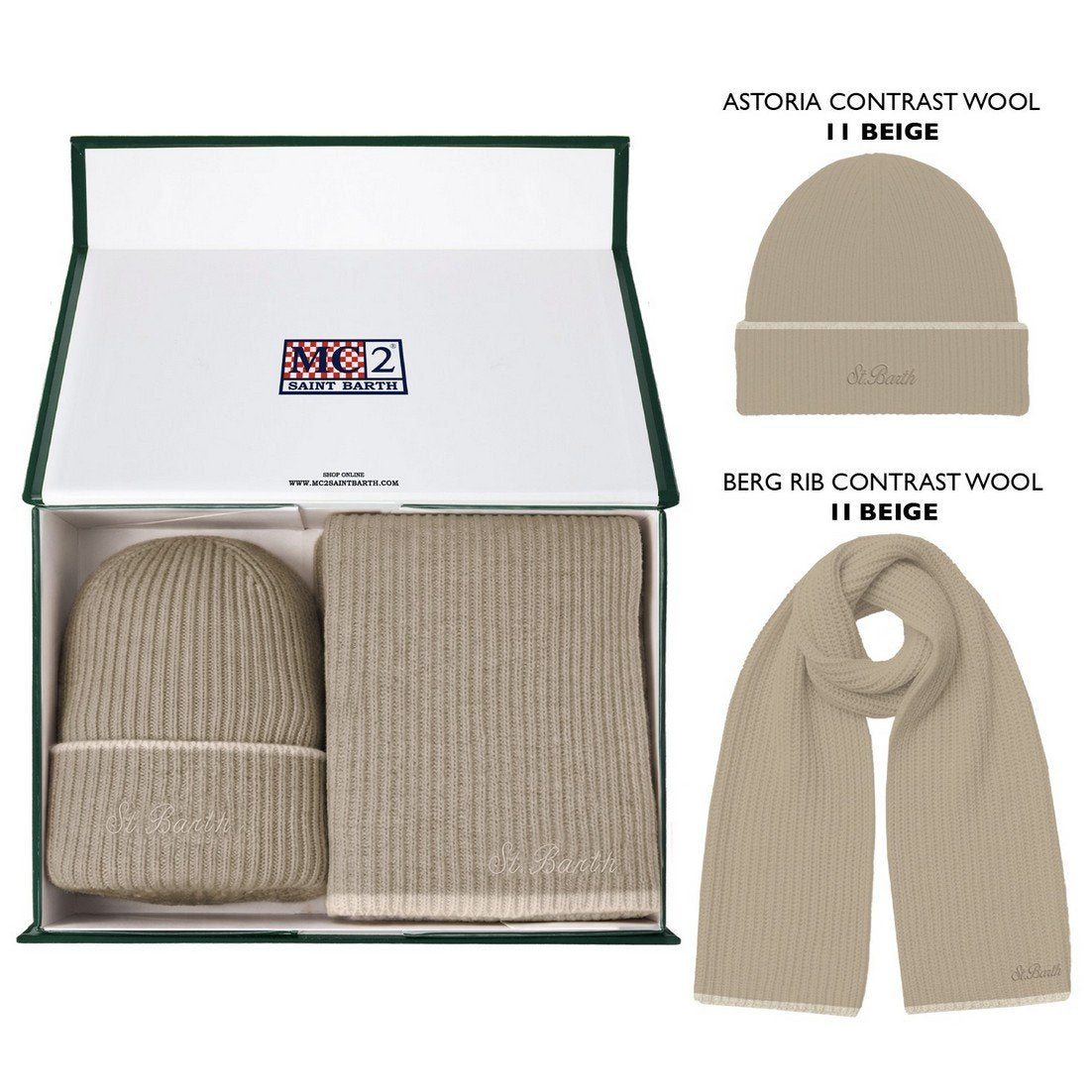 Kit contrast wool